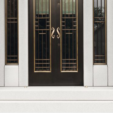 Mausoleum door