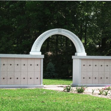 Blue gray columbarium